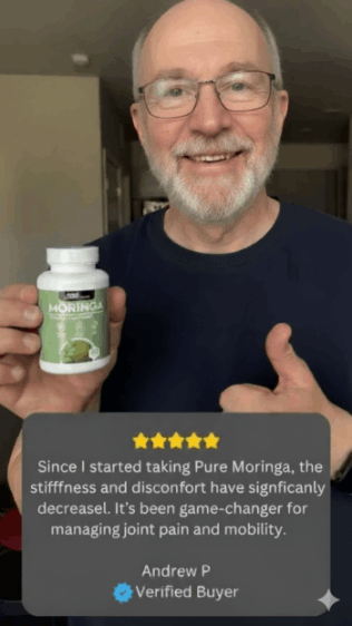 Pure Moringa Buyer : “My digestion and overall wellness have never been better.”